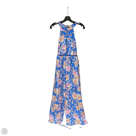 Dress Casual Maxi By Zesica In Blue & Pink, Size: M