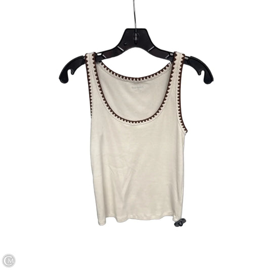 Tank Top By Express In Brown & Cream, Size: M