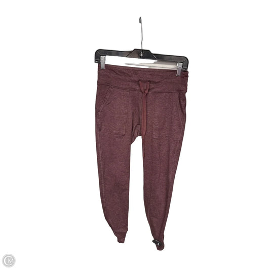 Athletic Pants By Aerie In Maroon, Size: M