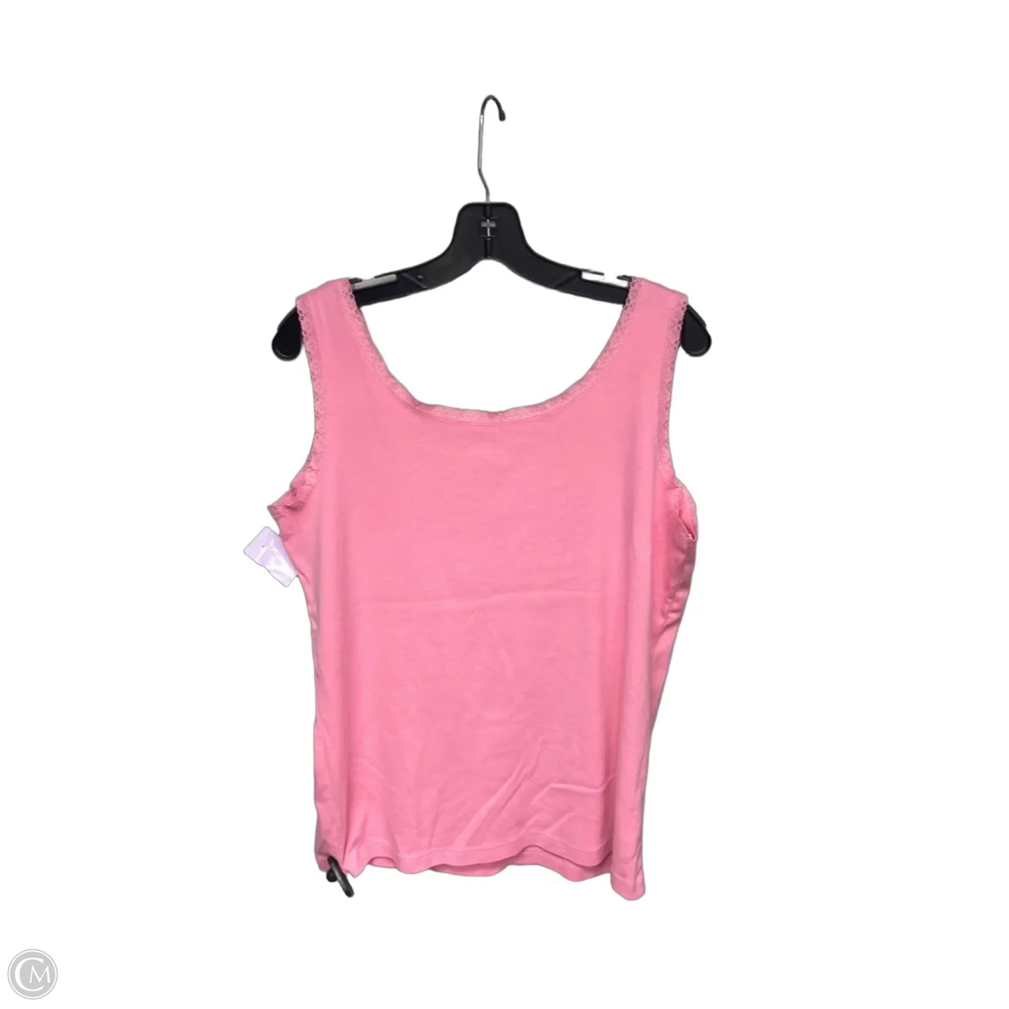 Top Sleeveless By Jones New York In Pink, Size: 1x
