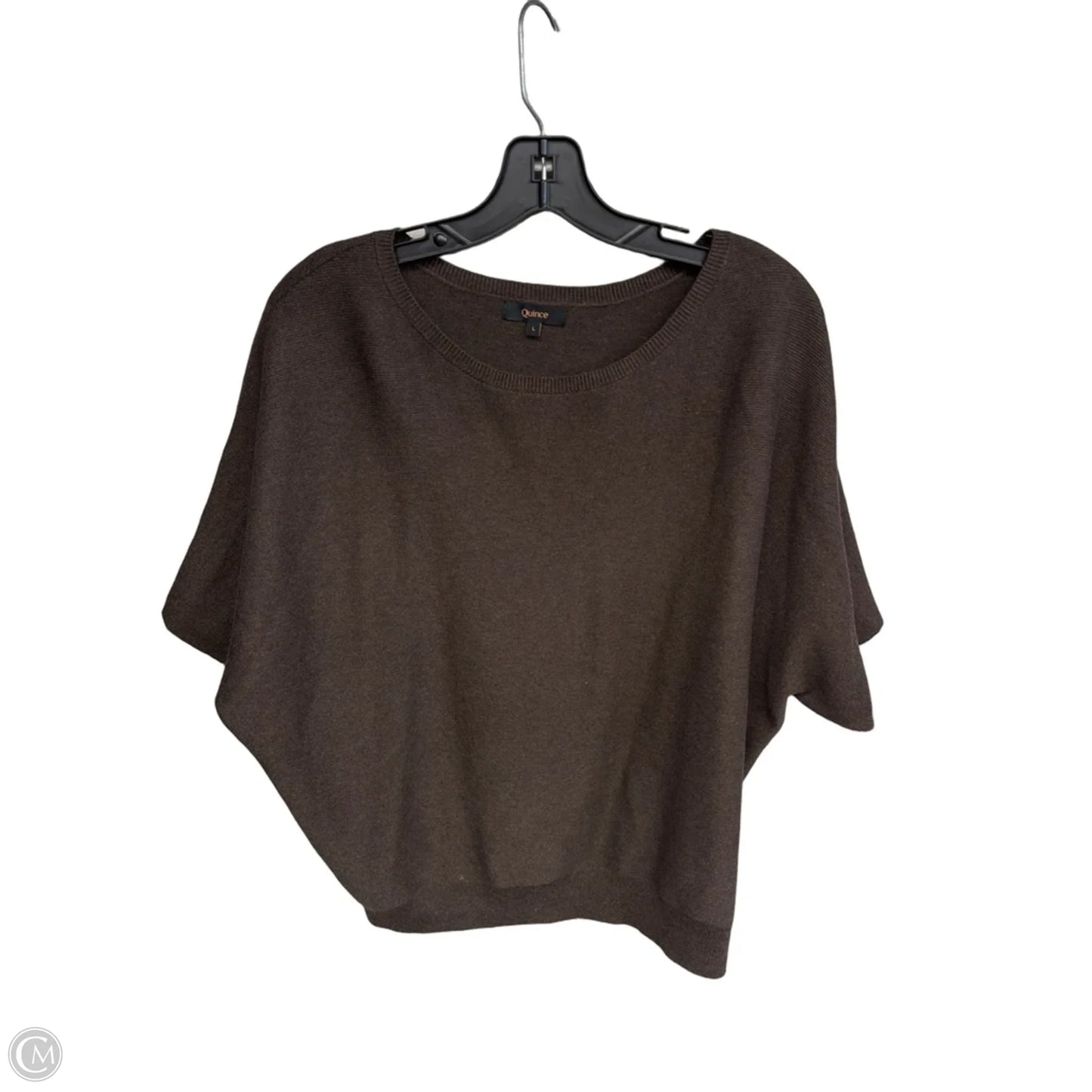 Sweater By Quince In Brown, Size: L
