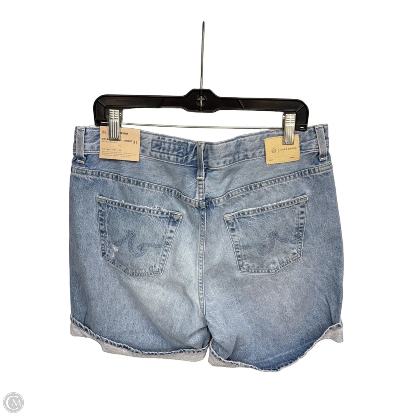 Shorts By Adriano Goldschmied In Blue Denim, Size: 12