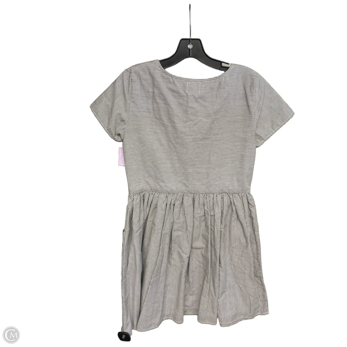 Dress Casual Midi By Cmc In Striped Pattern, Size: S