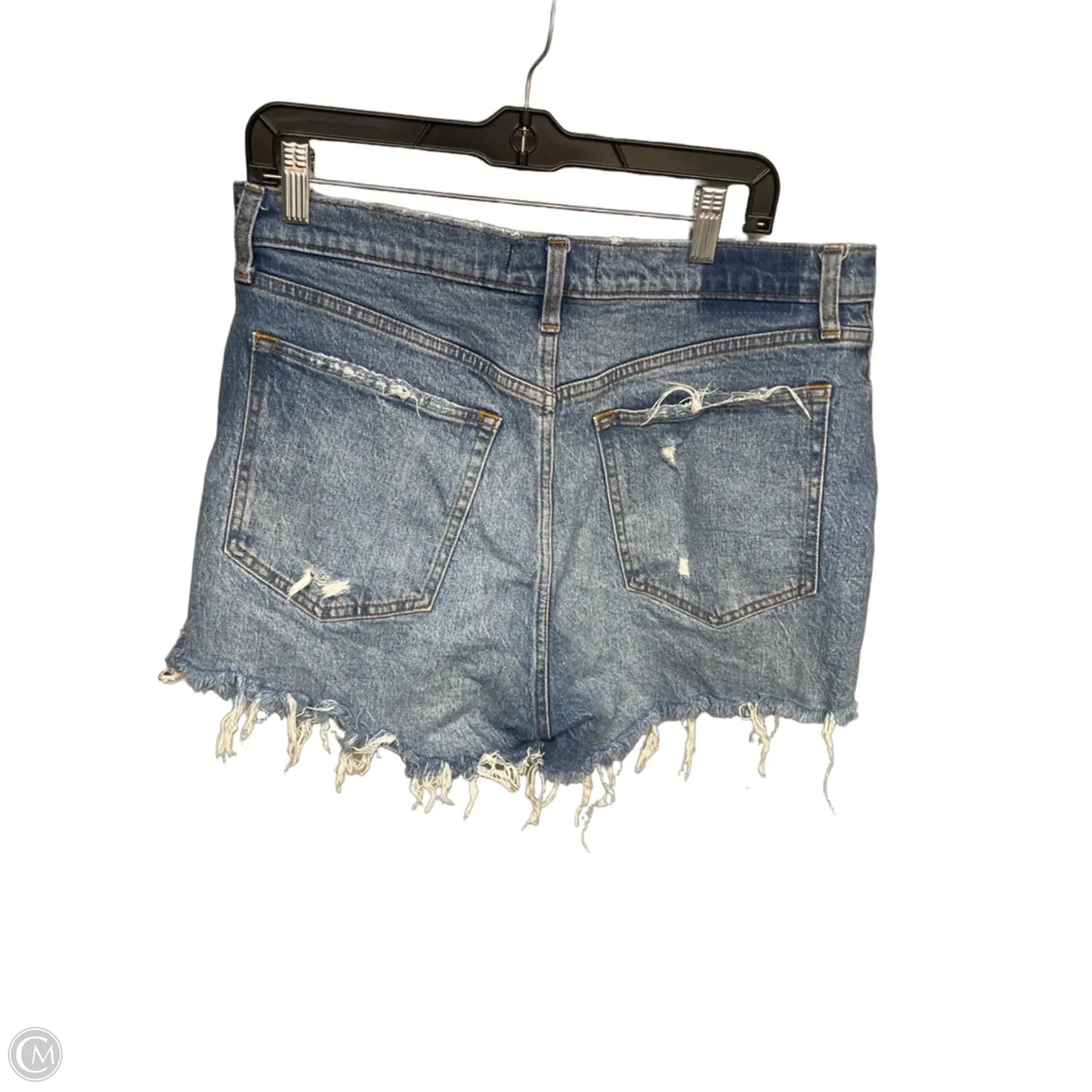 Shorts By Abercrombie And Fitch In Blue Denim, Size: 14