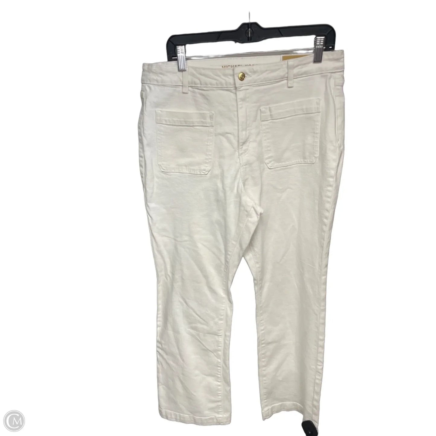 Jeans Designer By Michael Kors In White, Size: 14