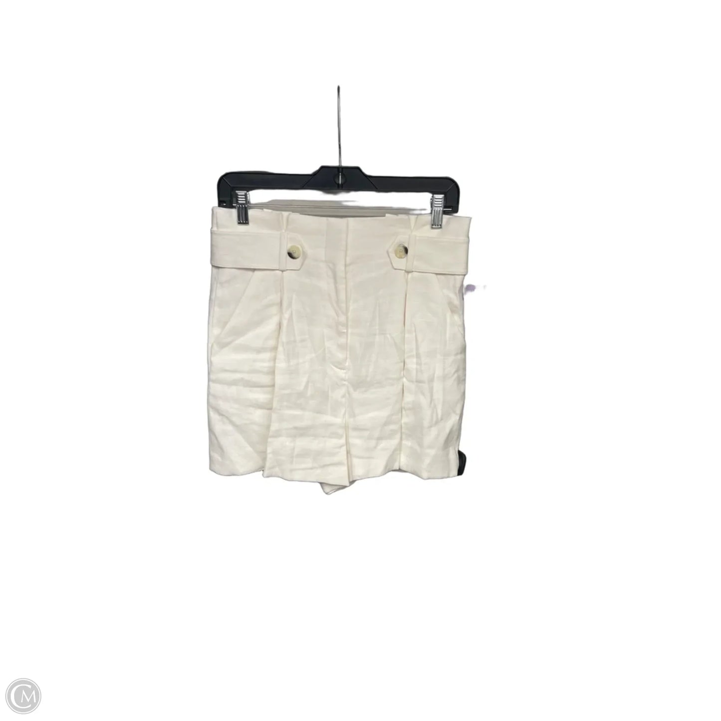 Shorts Designer By Veronica Beard In Cream, Size: 6