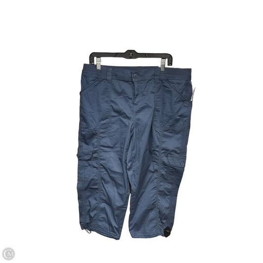Capris By Style And Company In Blue, Size: 14