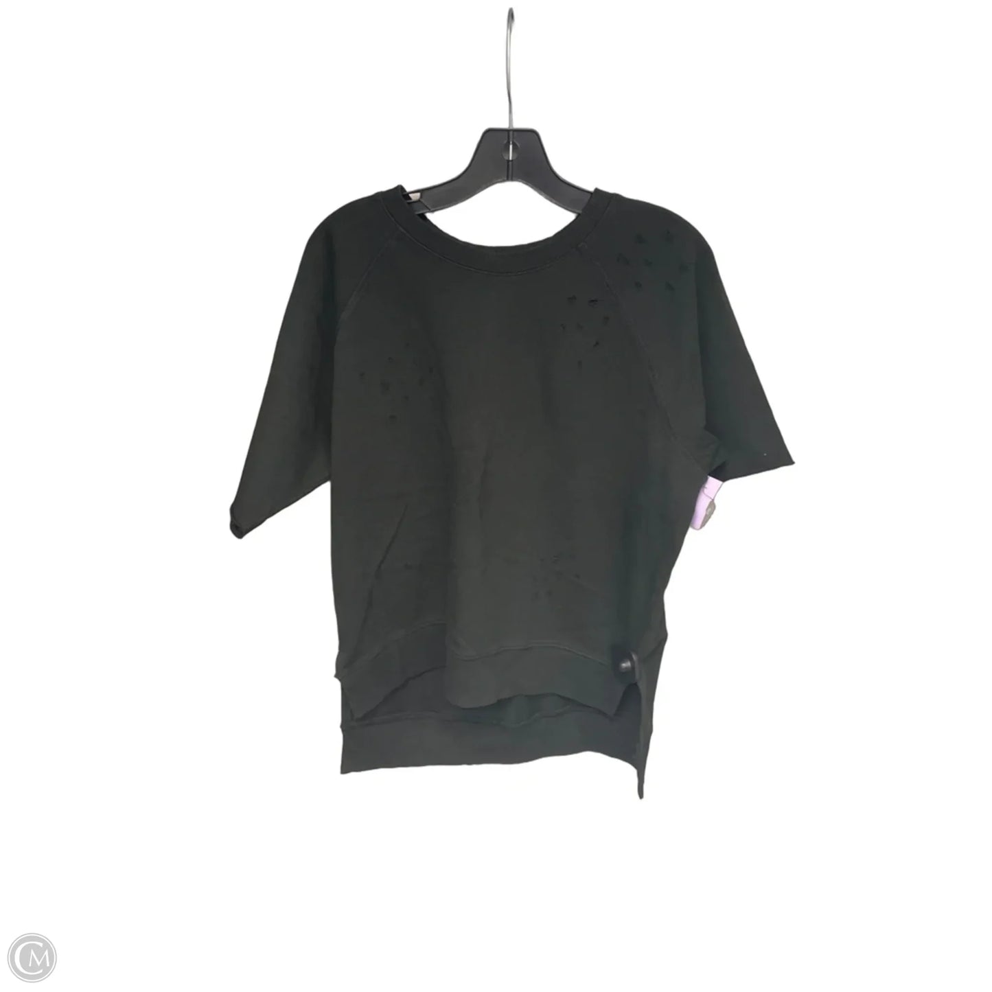 Top Short Sleeve By Pistola In Black, Size: S