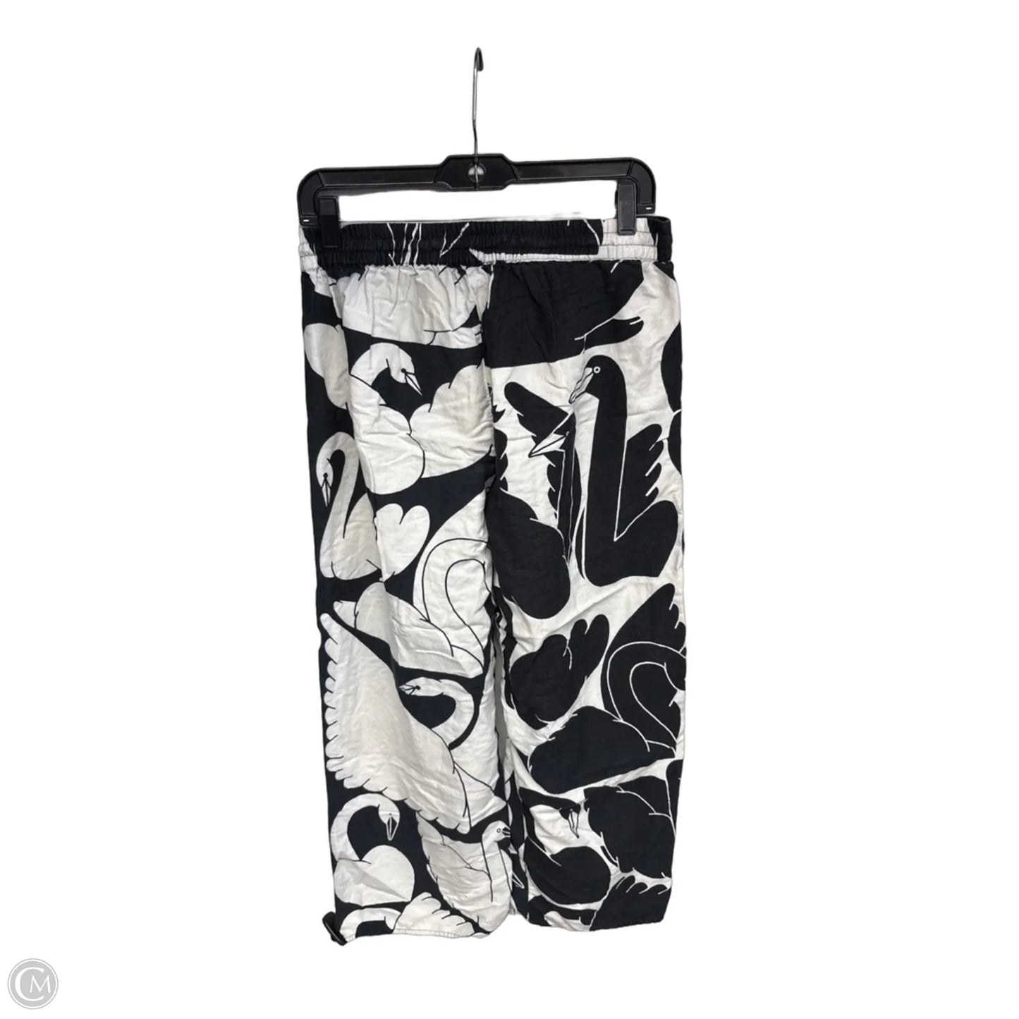 Pants Lounge By Anthropologie In Black & White, Size: M