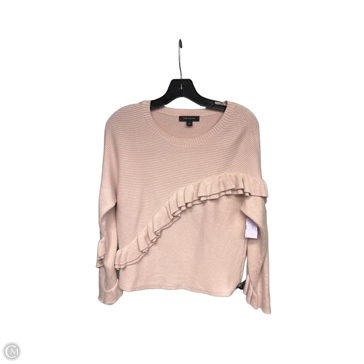 Sweater By Ann Taylor In Pink, Size: S