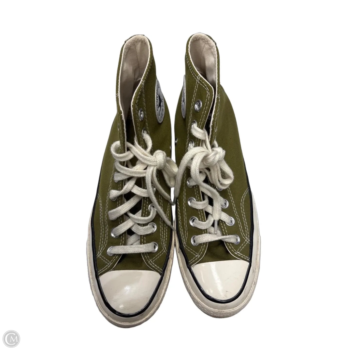 Shoes Sneakers By Converse In Green, Size: 9