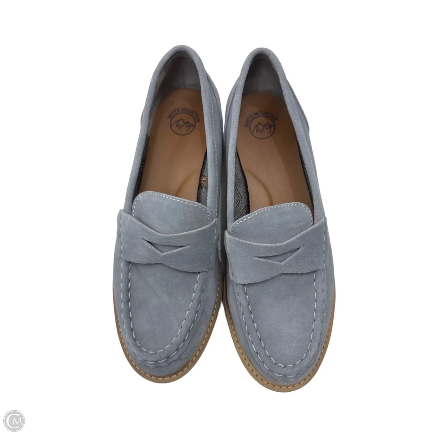 Shoes Heels Block By White Mountain In Blue, Size: 9