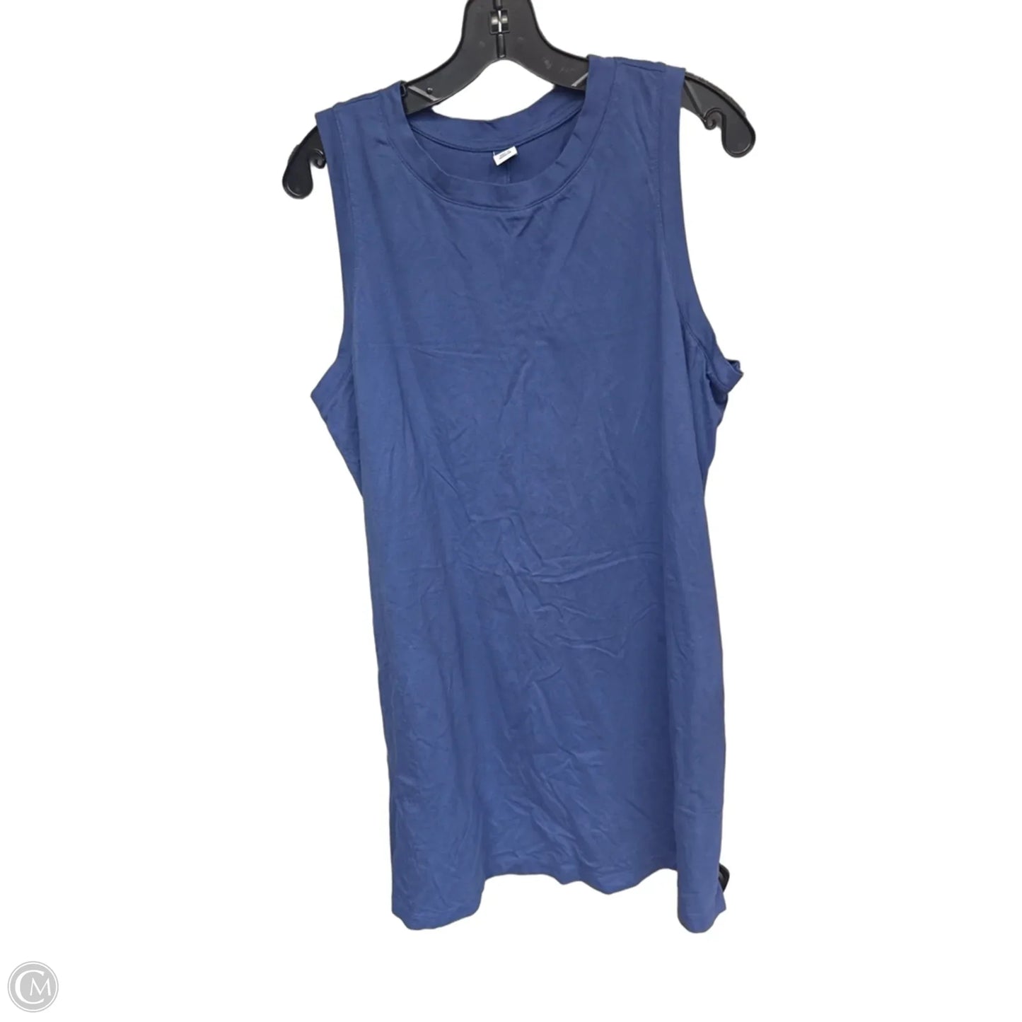 Dress Casual Midi By Old Navy In Blue, Size: 2x