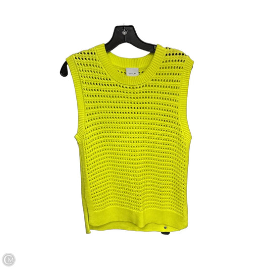 Top Sleeveless By Varley In Yellow, Size: M