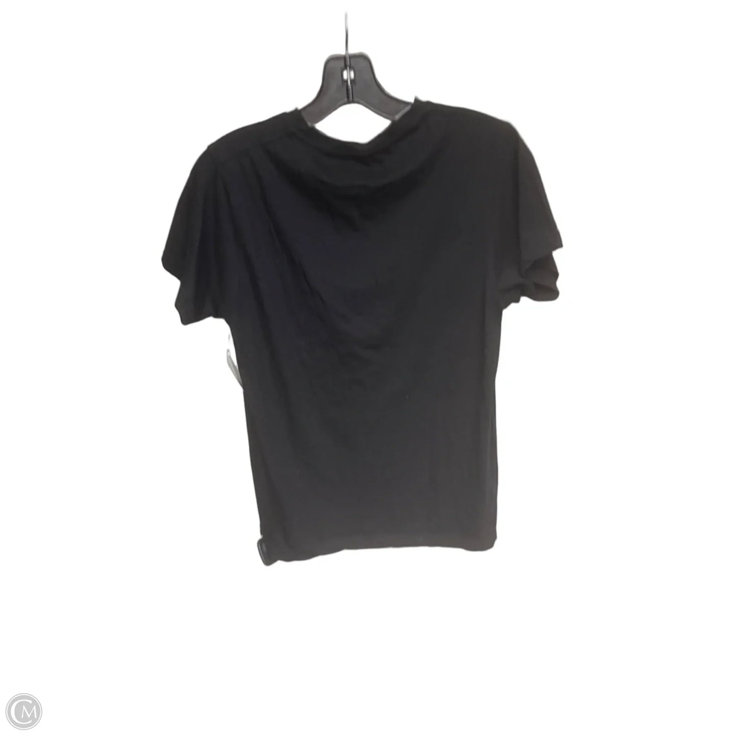 Top Short Sleeve By Clothes Mentor In Black & Blue, Size: S