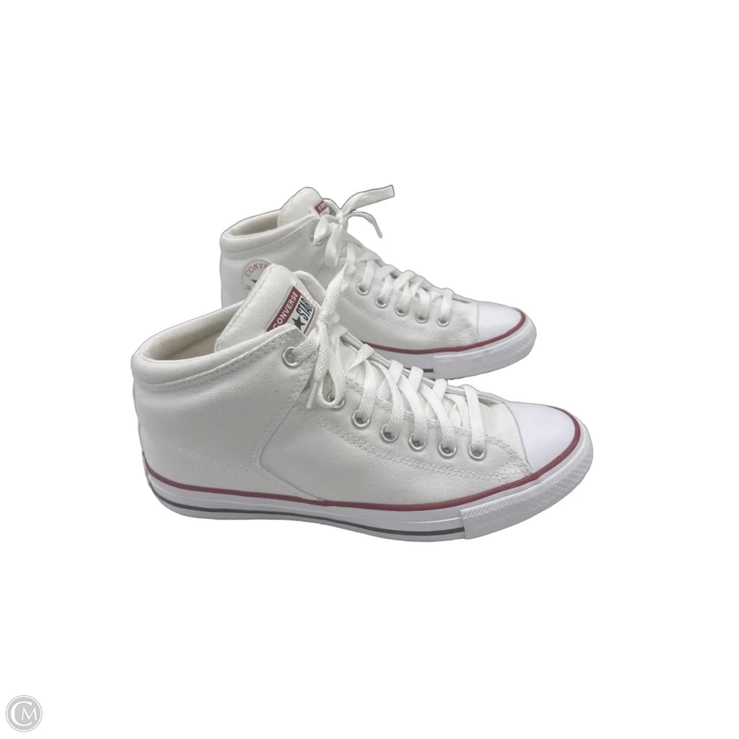 Shoes Sneakers By Converse In Red & White, Size: 10