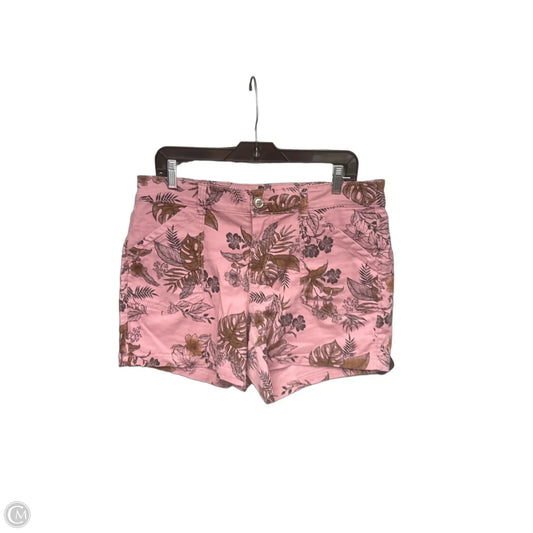 Shorts By Supplies In Pink & Tan, Size: 12