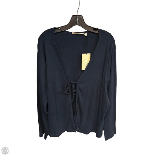 Cardigan By Clothes Mentor In Blue, Size: 20