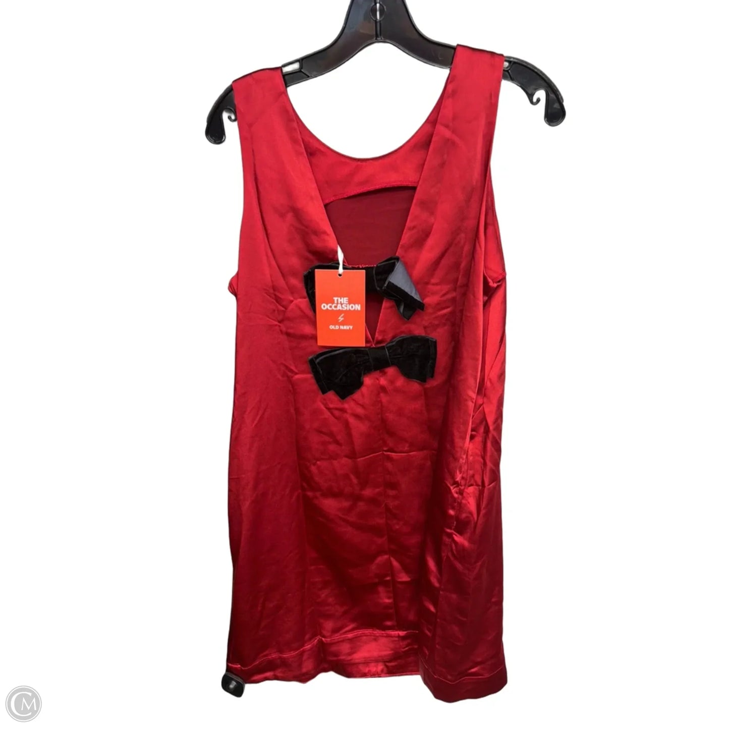 Dress Party Midi By Old Navy In Black & Red, Size: S