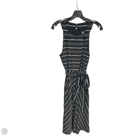 Dress Casual Maxi By Tommy Hilfiger In Black & White, Size: 12