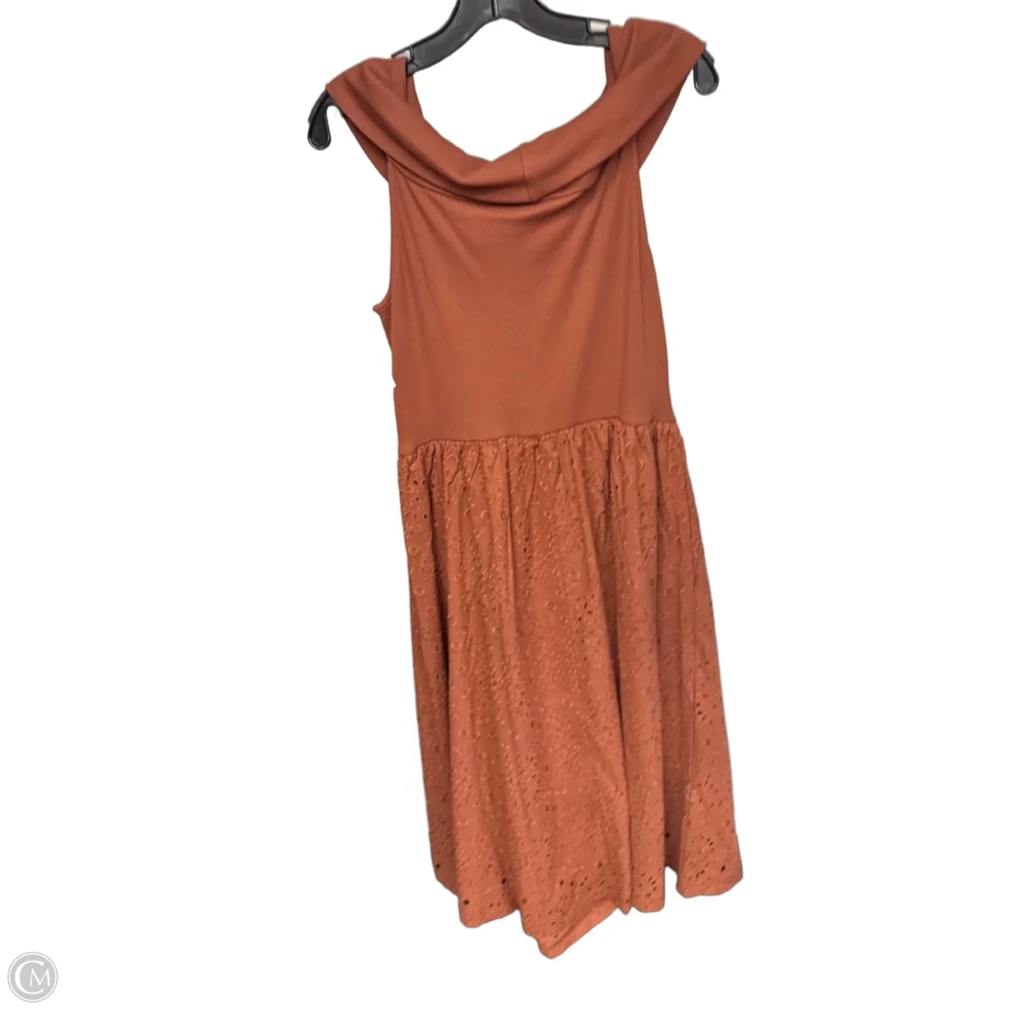 Dress Casual Maxi By Loft In Brown, Size: 12
