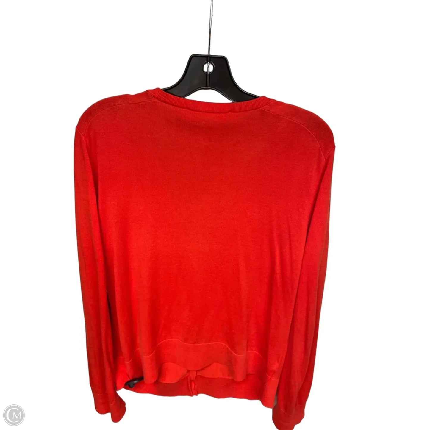Cardigan By Loft In Red, Size: Xl