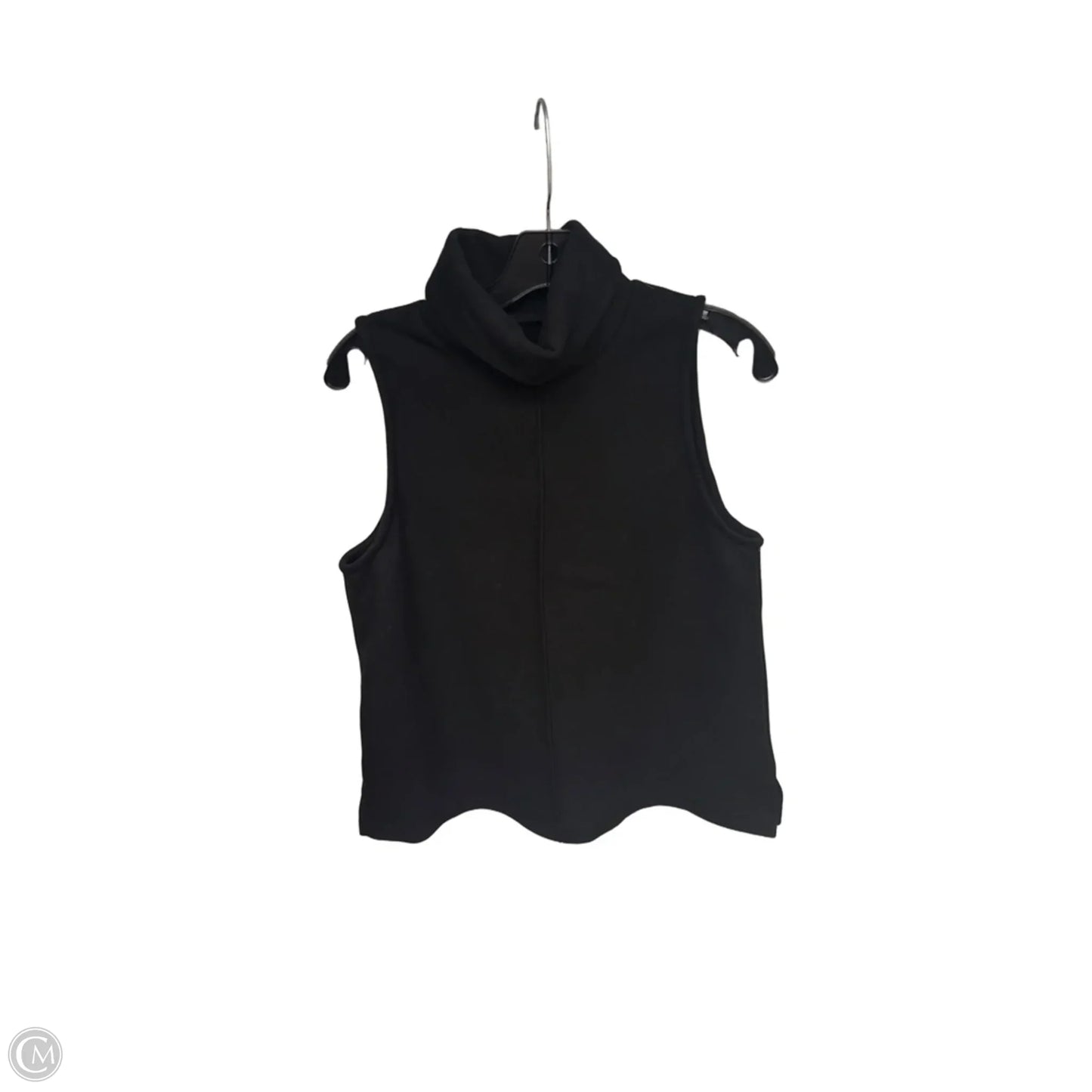 Top Sleeveless By Clothes Mentor In Black, Size: M