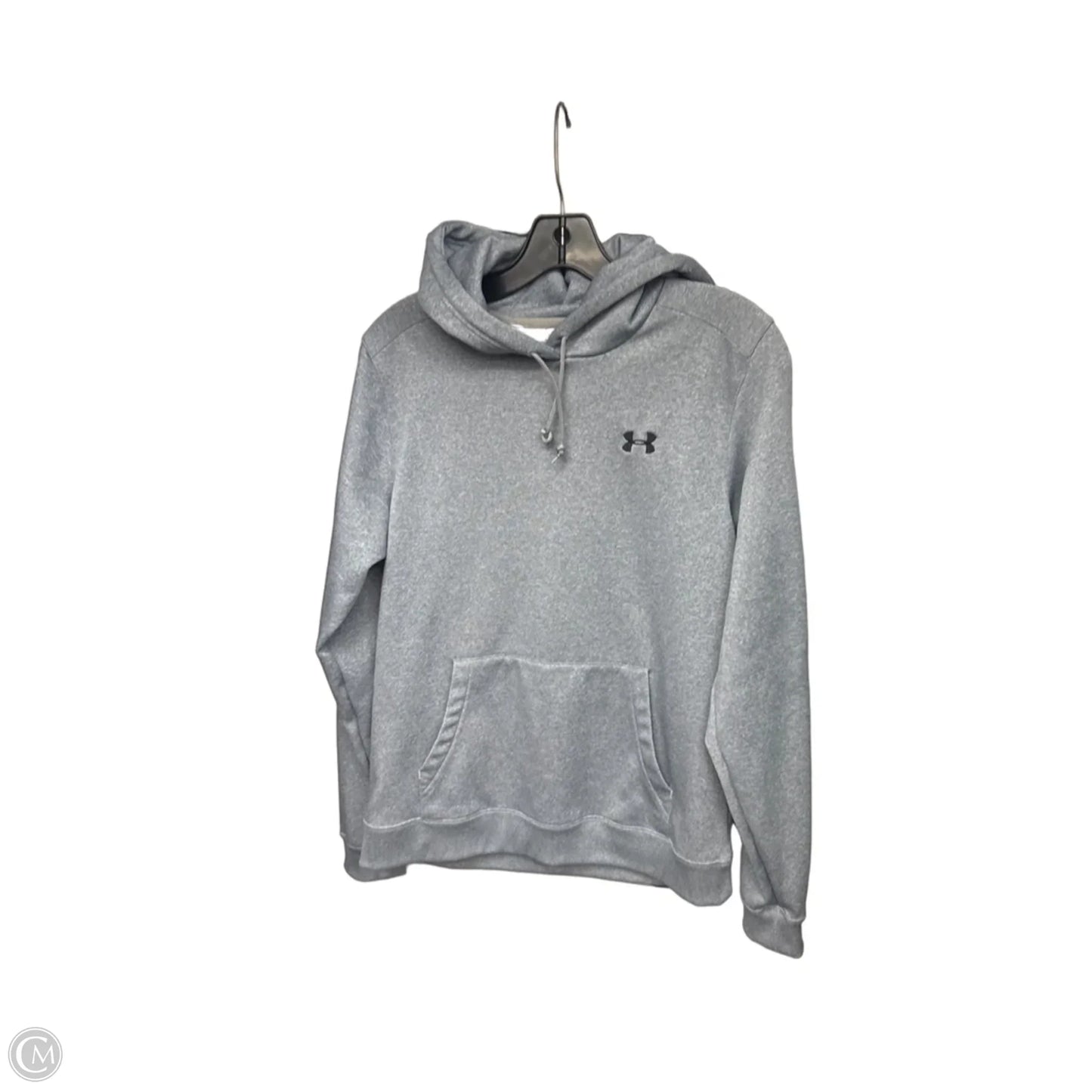 Athletic Sweatshirt Hoodie By Under Armour In Blue, Size: M