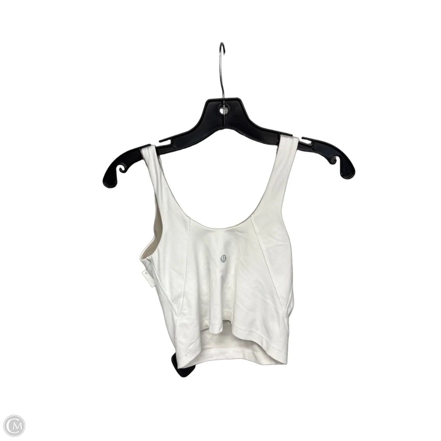 Athletic Tank Top By Lululemon In White, Size: 4