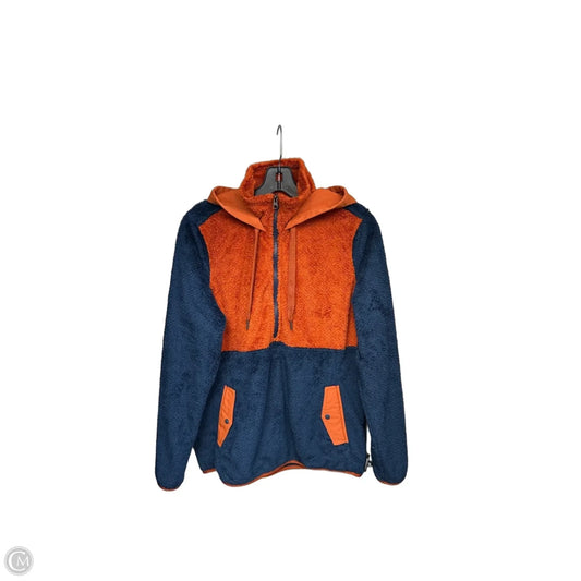 Jacket Faux Fur & Sherpa By Marmot In Blue & Orange, Size: M