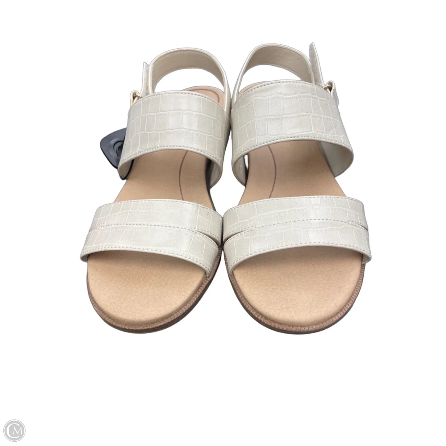Sandals Flats By Dr Scholls In Beige, Size: 8.5
