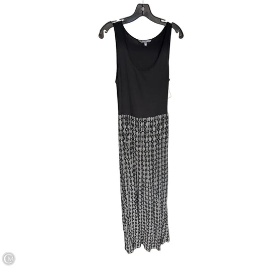 Dress Casual Maxi By Daisy Fuentes In Black & White, Size: L