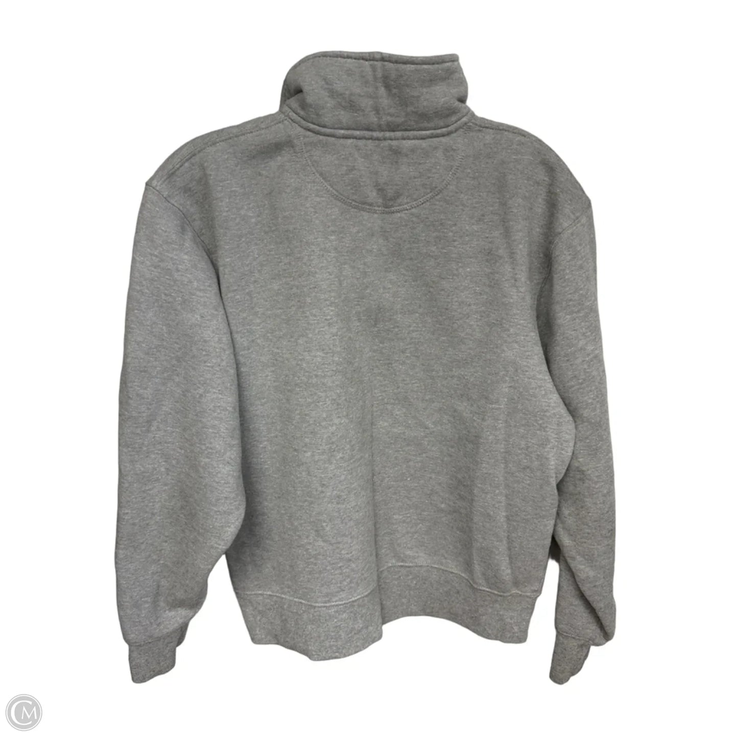 Athletic Sweatshirt Collar By Jansport In Grey & Red, Size: S