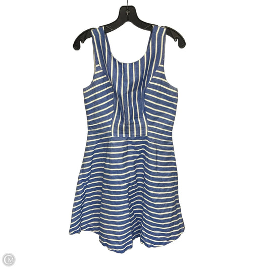 Dress Casual Midi By Vineyard Vines In Blue & White, Size: 6