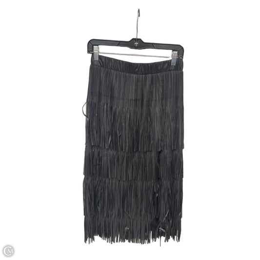 Skirt Midi By Zara In Black, Size: S