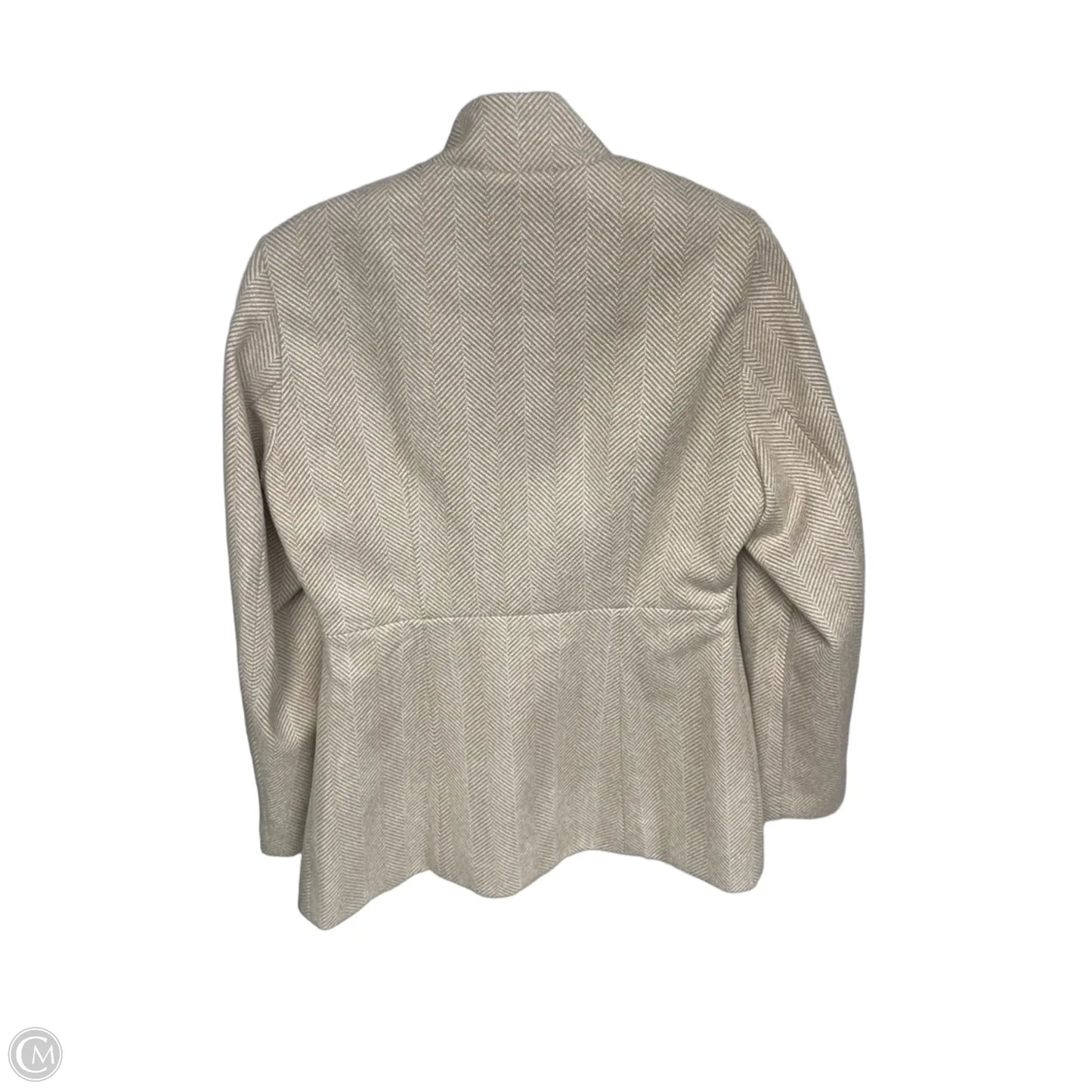 Blazer By Clothes Mentor In Beige, Size: S