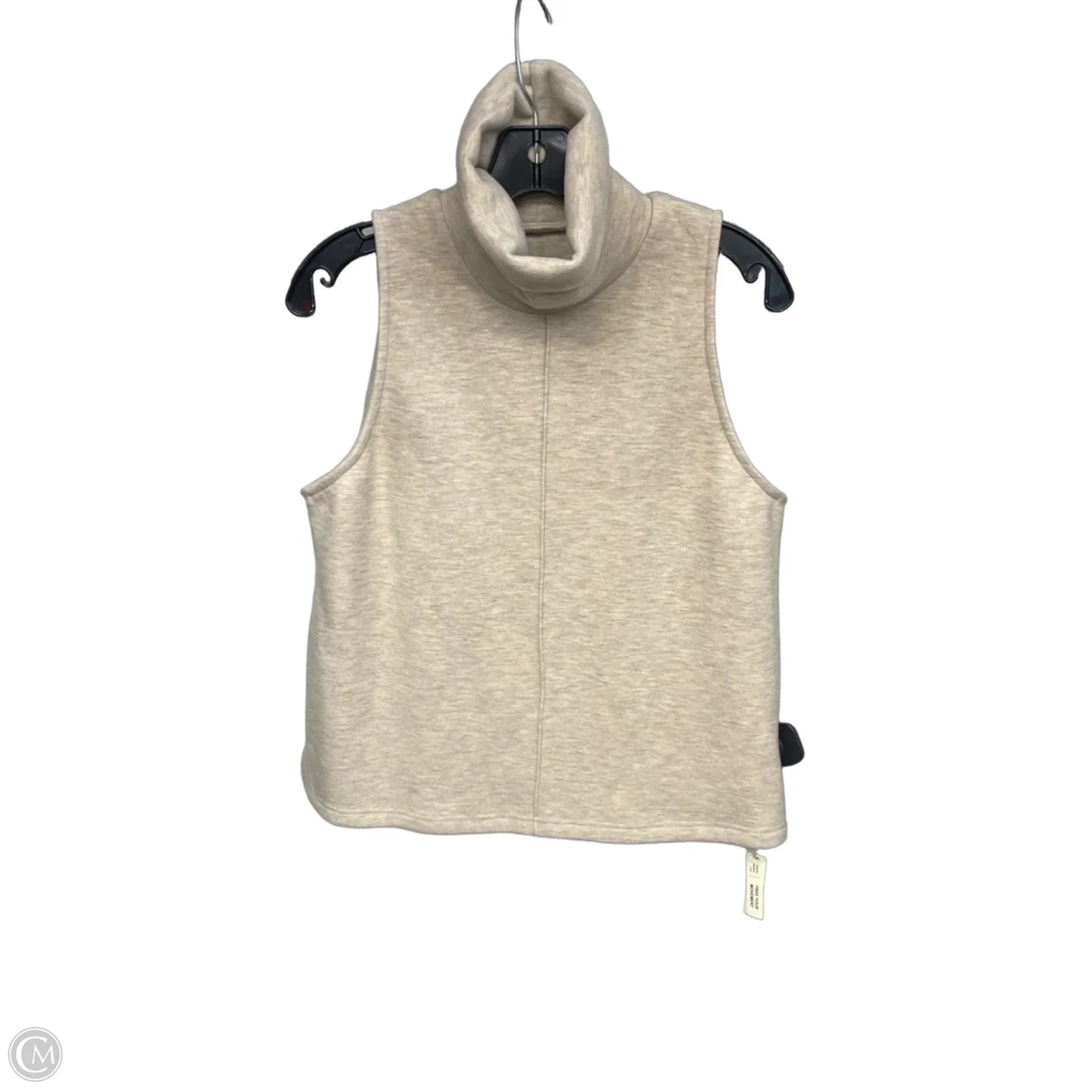 Top Sleeveless By Clothes Mentor In Cream, Size: M