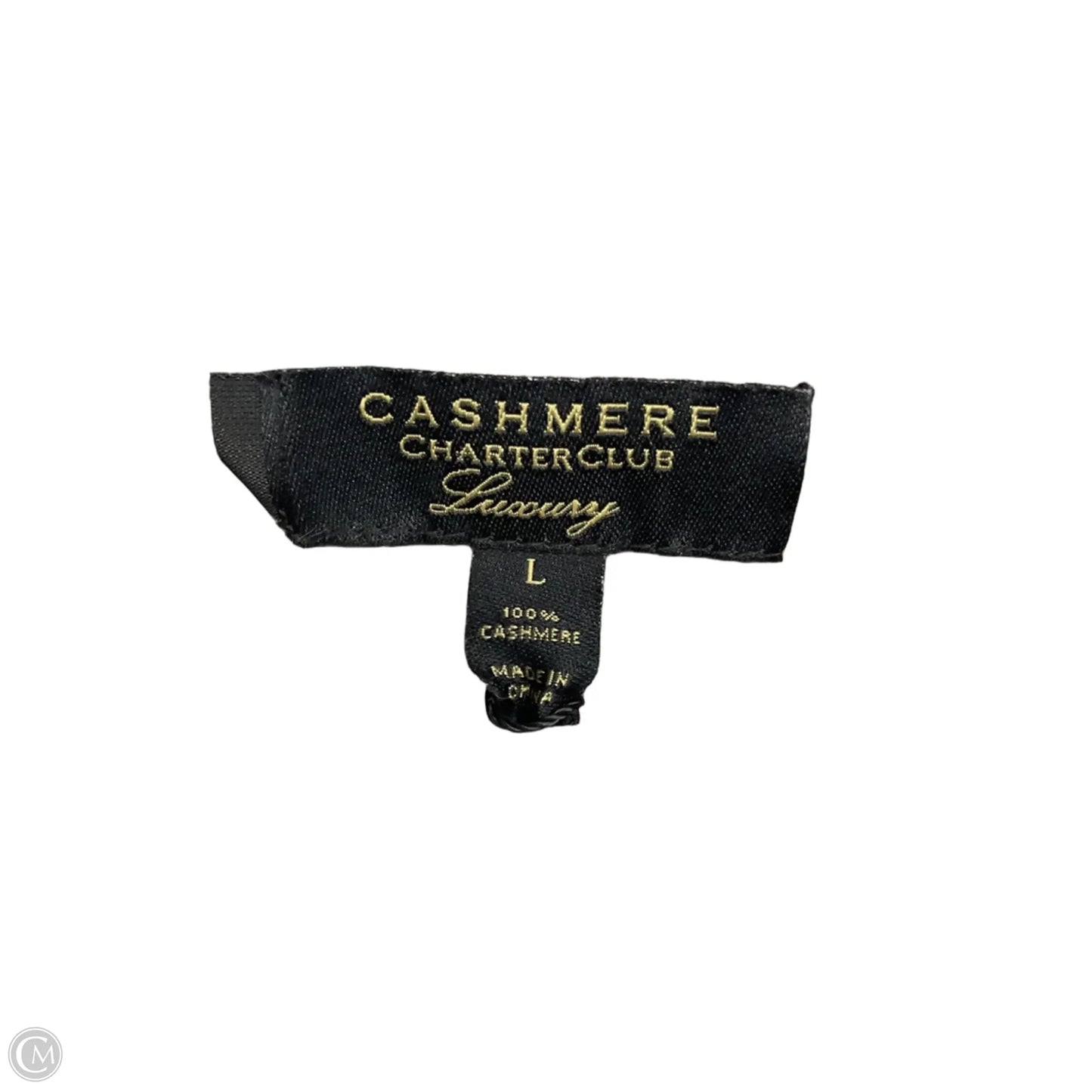 Sweater Cashmere By Charter Club In Brown, Size: L