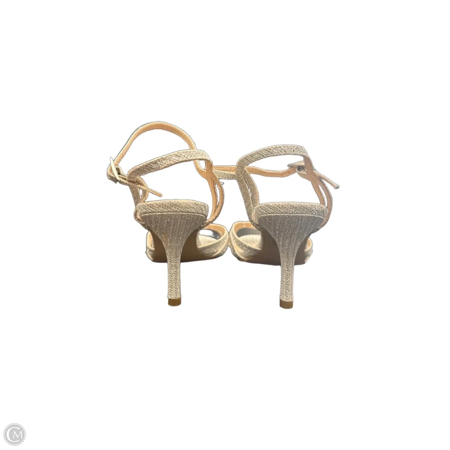 Shoes Heels Kitten By Paradox In Silver, Size: 8