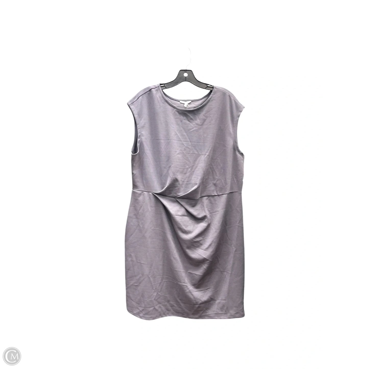 Dress Casual Midi By Maurices In Grey, Size: 1x