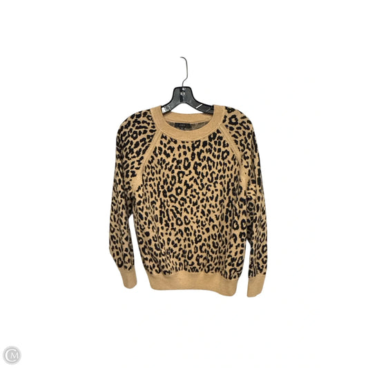 Sweater By J. Crew In Animal Print, Size: M
