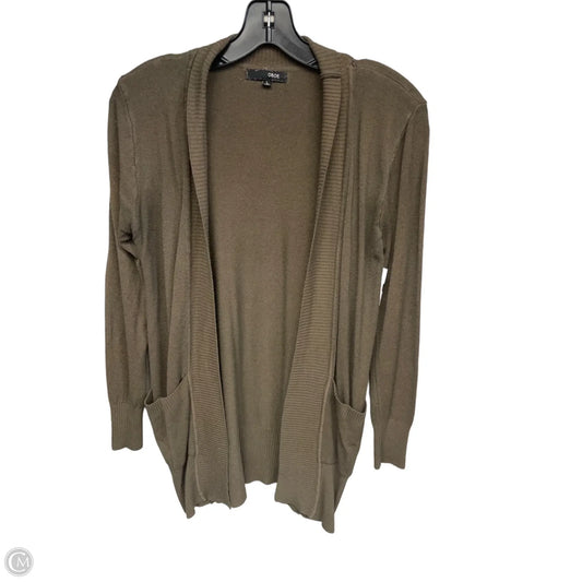 Cardigan By Clothes Mentor In Brown, Size: L