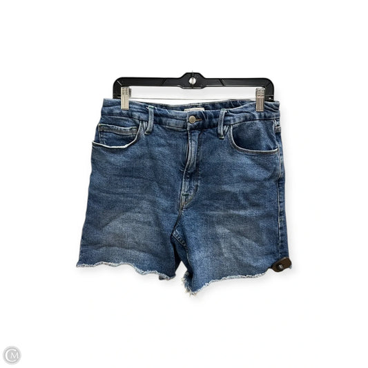 Shorts By Good American In Blue Denim, Size: 12
