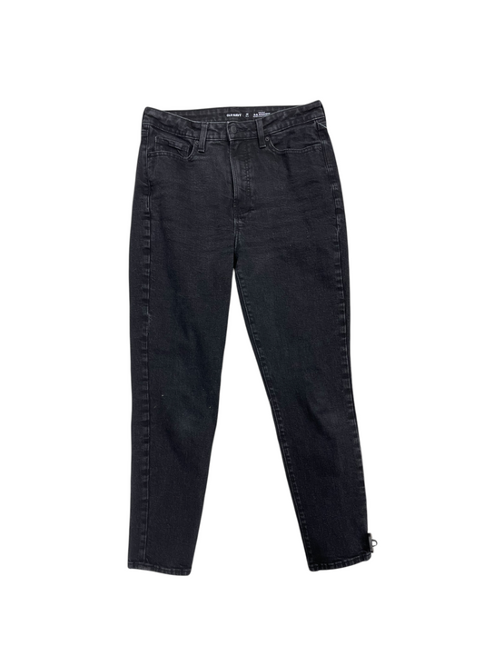 Jeans Straight By Old Navy In Black, Size: 10l