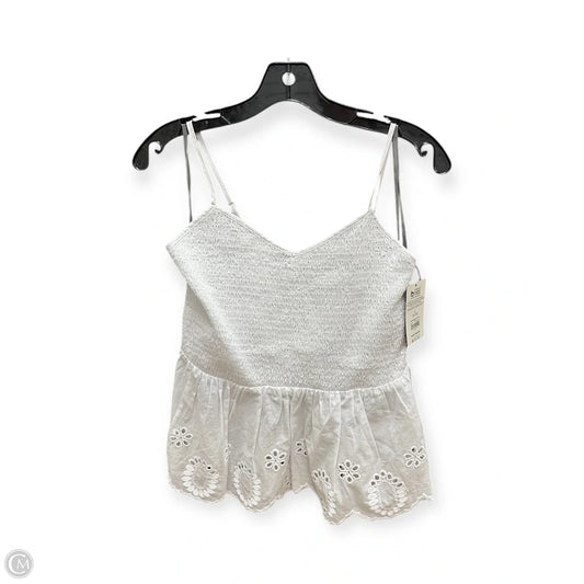 Top Sleeveless By No Boundaries In White, Size: L