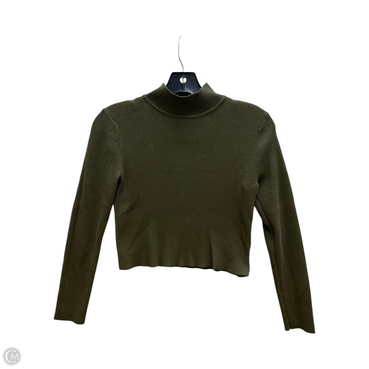Top Long Sleeve By Divided In Green, Size: M