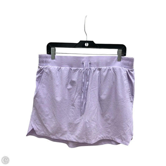 Athletic Skort By All In Motion In Purple, Size: L