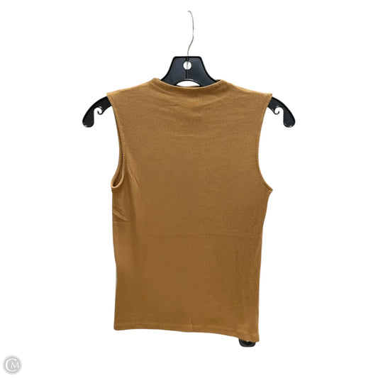 Top Sleeveless By Rachel Zoe In Brown, Size: M
