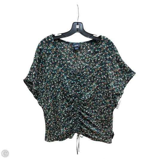 Top Short Sleeve By Daytrip In Floral Print, Size: S