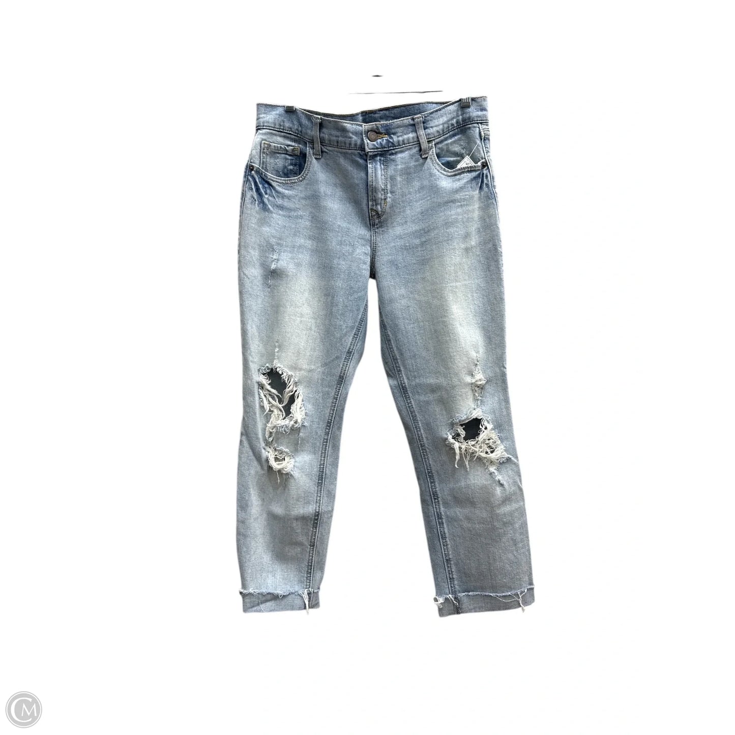 Jeans Boyfriend By Old Navy In Blue Denim, Size: 6